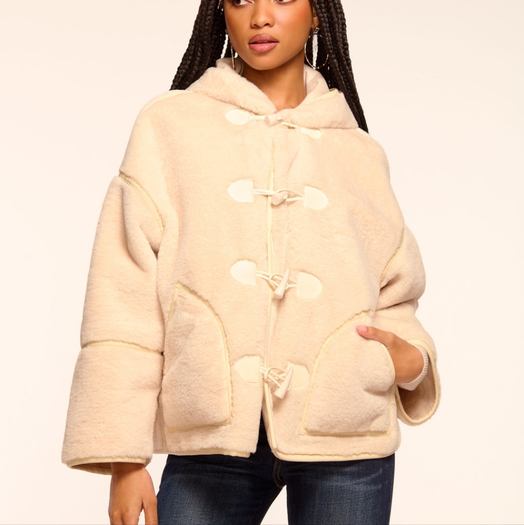 Ramy Brook Lucy Faux Fur Coat